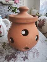 Ceramic Onion Container, Spice Jar for Sale!