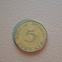Németország 5 pfennig, 1950 - G