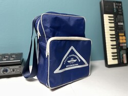 Közúti Igazgatóság Békéscsaba Blue and White Shoulder Bag
