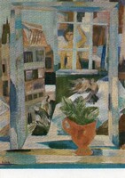 Postcard: Painting by Erik Scholz