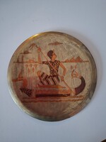 Ancient Egyptian Pattern Copper Plate