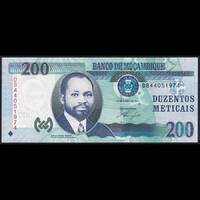 Mozambik 200 Meticais 2011 P-152a UNC