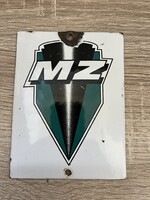 Zománcozott tábla MZ