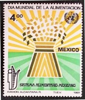 KS240 / Mexikó 1981 Élelmezési Világnap bélyeg postatiszta