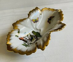 Herendi Rotschild Pattern Porcelain Serving Dish