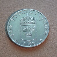 Svédország 1 Korona, 1987