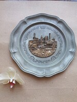 Koziol marked tin wall art plate - Berlin (22 cm, 325 g)