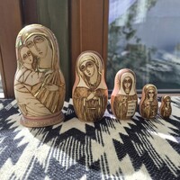 Matrioska Fa Ortodox Vlagyimirszkaja