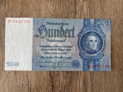 Németország 100 Reichsmark 1935 XF+
