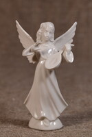 Dresden porcelán Putti angyal zenész figura Németország