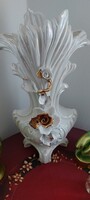LÜSZTERES MÁZÚ 43 CM MAGAS PORCELÁN VÁZA