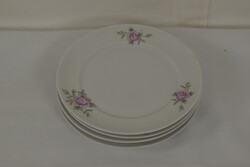 Retró Alföldi porcelán kistányér / csemegéstányér készlet (4 db) – Rózsás-A370