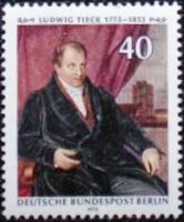 BB452 / Németország - Berlin 1973 Ludwig Tieck - író és költő bélyeg postatiszta