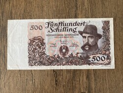 Ausztria 500 Schilling 1953 VF