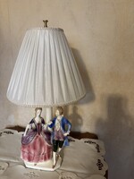 Porcelán asztali lámpa