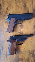 Crosman CO2 patronos pisztoly 2 db, 1911BB es C41?