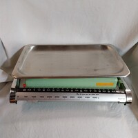 Bizerba retro tolósúlyos asztali mérleg rozsdamentes tálcával, 10 kg-ig