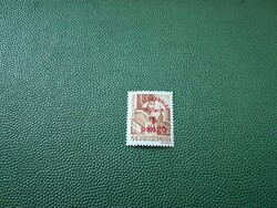 1945 Liberation 1. 1 P/ 10 f blue base print **Cat: 350 HUF