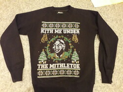 MALAIKA Black Cotton Long Sleeve Sweater 158 Like new
