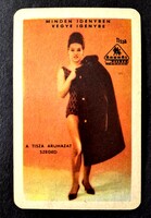 Tisza Áruház Szeged kártyanaptár 1967