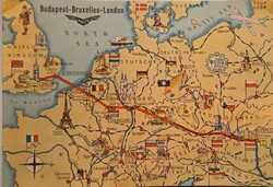Malév Budapest–Brüsszel–London 1964 –