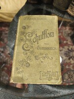 Dr. Anton Heimerl Schulflora von Österreich című botanikai kézikönyvének 1908-as kiadása