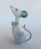 Aquincumi porcelán aquazur egérke
