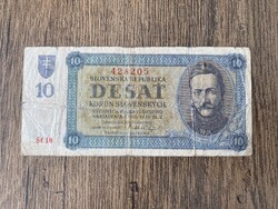 Szlovákia 10 Korona 1943 VG