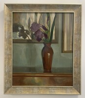 Z. (Zámbory) Soós István (1900-2002) 70x60 cm EREDETI olajfestménye