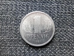 Németország Demokratikus Köztársaság (1949-1990) 1 Pfennig 1981 A
