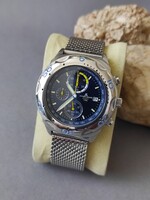 Jacques Lemans Chronograph 100 m WR Quartz karóra
