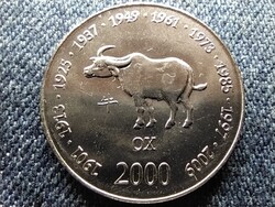 Szomália Ázsiai asztrológia sorozat Ökör 10 Shilling 2000