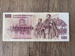 Csehszlovákia 500 Korona 1973 F+