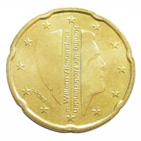 Hollandia,20 eurocent 2018 aUNC+