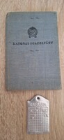 Rákosi katona igazolvány és dögcédula