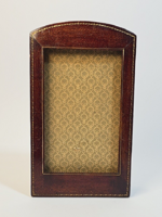 Antique historicizing or neoclassical elegant wooden photo holder / picture frame / photo frame