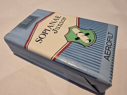 Retro régi  bontatlan sopianae junior szivarka cigaretta dohány trafikárú szocreál Monimpex skc