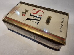 Retro régi  bontatlan MS Filter King Size szivarka cigaretta dohány trafikárú szocreál Monimpex skc