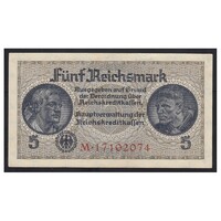 Németország,5 reichsmark 1940 UNC