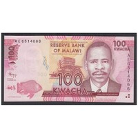 Malawi,100 kwacha 2012 UNC