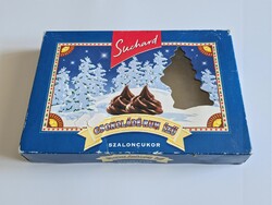 Retró Suchard csokoládé-rum ízű szaloncukor doboz (1990-es évek) – Kraft Jacobs Suchard