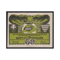 Hungary, 50 fillér 1920 - Amateur Traffic Cooperative UNC+