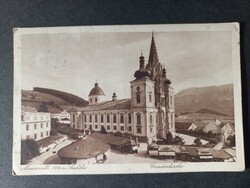 Régi képeslap Ausztria Mariazell - templom 1930