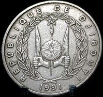 Dzsibuti 50 frank, 1991 E16E1