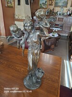 Bronz Angyalos Szobor !  55 cm magas !