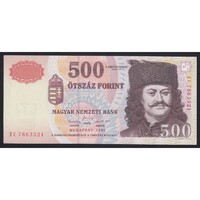 Magyarország,500 forint 1998 EC UNC