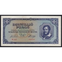 Magyarország,1.000.000 pengő 1946 EF+