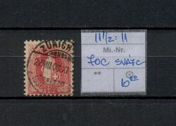 CH 5 - Svájc 1899-1904 Álló Helvetia 1 Fr - tiszta ZÜRICH bélyegzéssel (Mi. 70C)