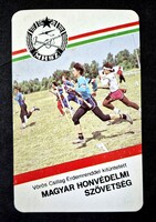 MHSZ kártyanaptár 1987