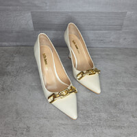 Tutto Bene Scarpe vajszínű magassarkú női cipő, 37
